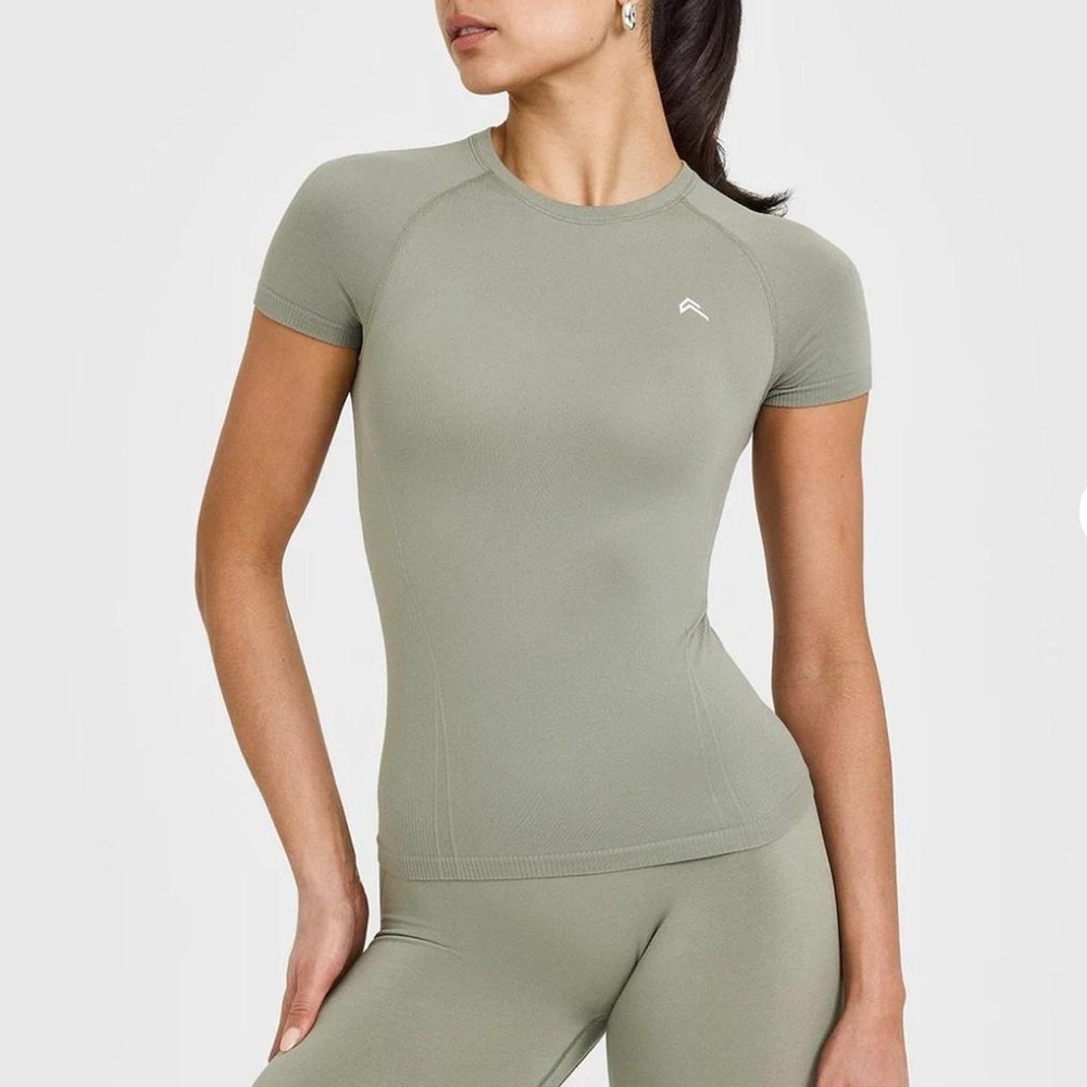 Oner Active soft sage seamless Short Sleeve Tee